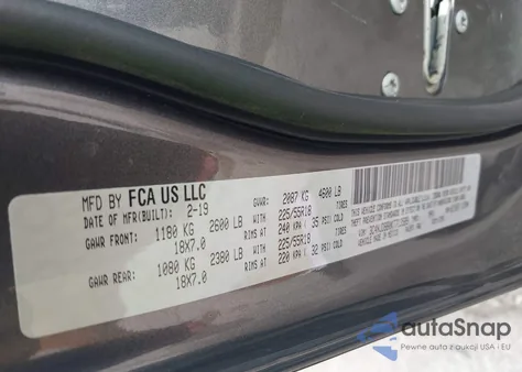 2019 Jeep Compass Altitude 4X4 from USA, damaged, VIN 3C4NJDBB0KT713589